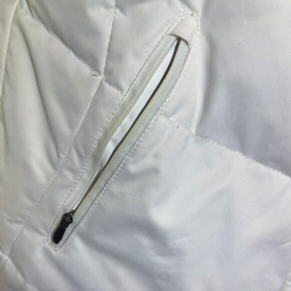 Columbia Lay D Down Jacket Women’s Medium White WL4047-494 Hooded Puffer Coat - Picture 3 of 16